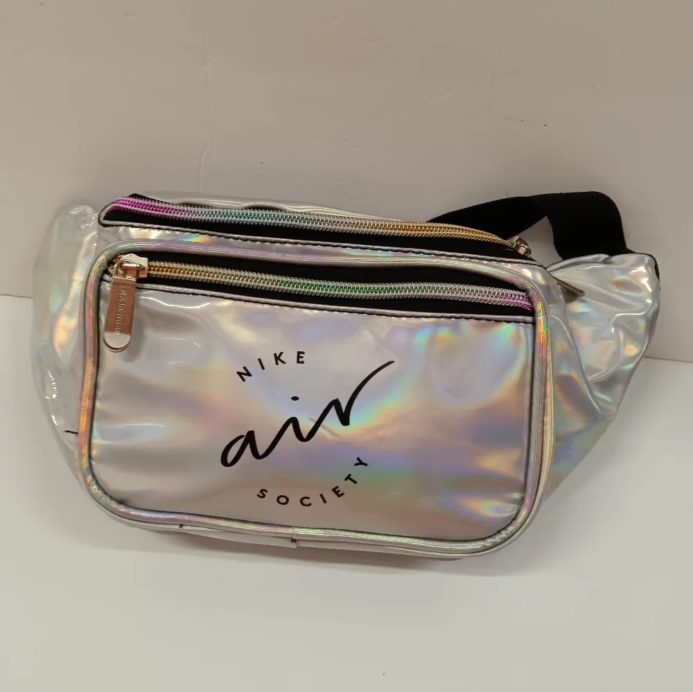 Nike Air Society x SoJourner Iridescent Fanny Pack Belt Bag Waist Pack Messenger